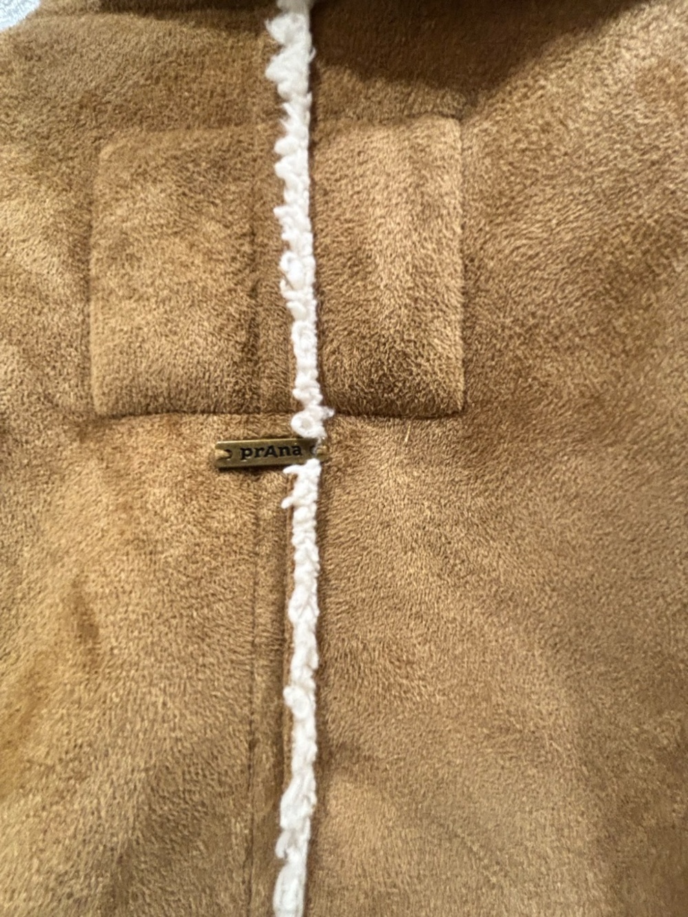 PRANA Townie Shearling Coat - Picture 3 of 5
